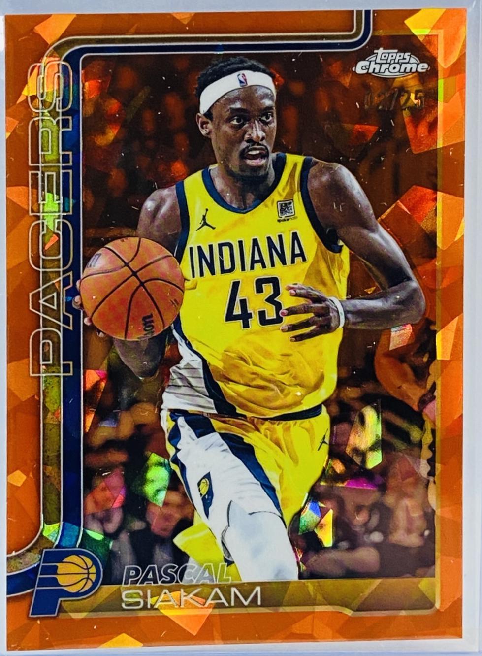 Pascal Siakam [Orange Basketball Refractor] #1