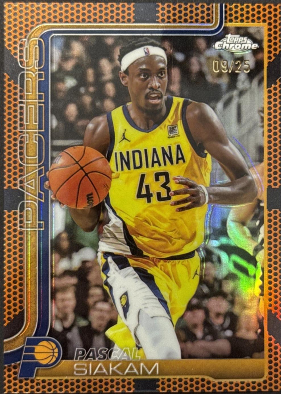 Pascal Siakam [Orange Refractor] #1