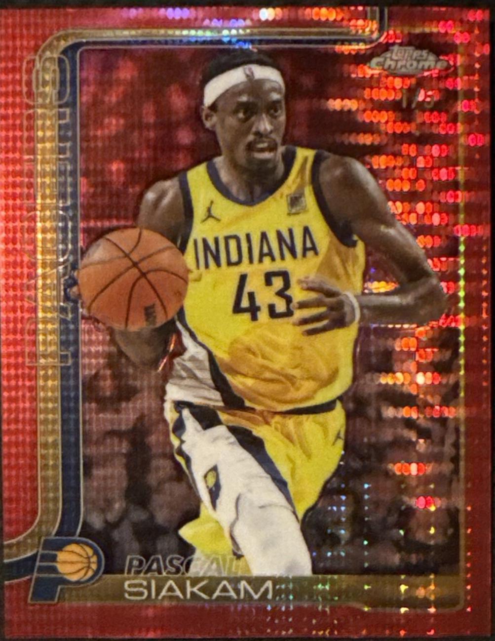 Pascal Siakam [Pulsar Red Refractor] #1