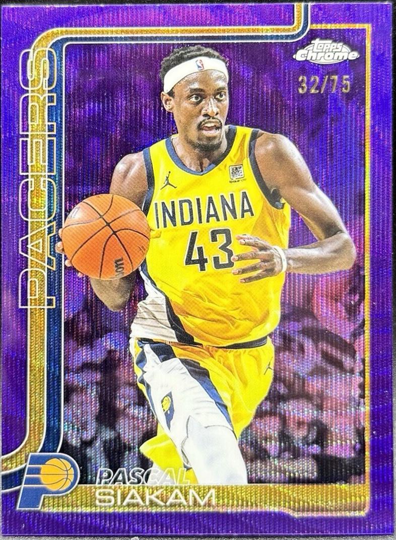 Pascal Siakam [Purple Basketball Refractor] #1
