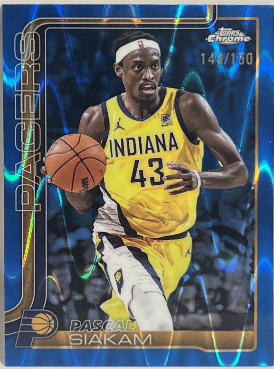 Pascal Siakam [RayWave Blue Refractor] #1