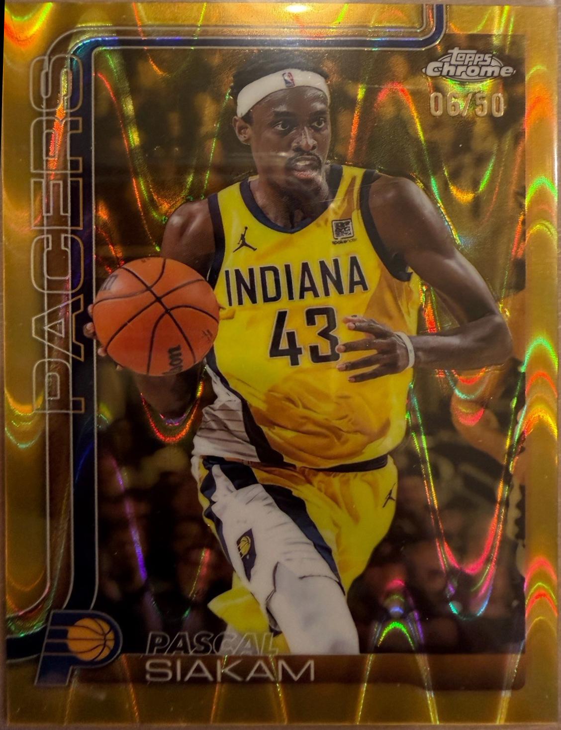 Pascal Siakam [RayWave Gold Refractor] #1