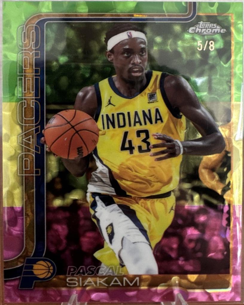Pascal Siakam [Tri-Color Refractor] #1
