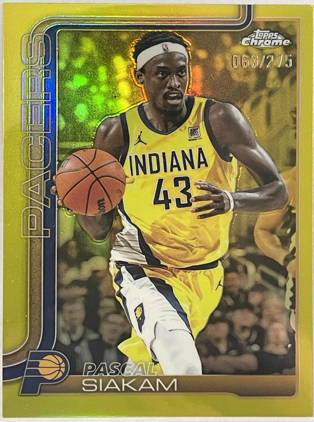 Pascal Siakam [Yellow Refractor] #1