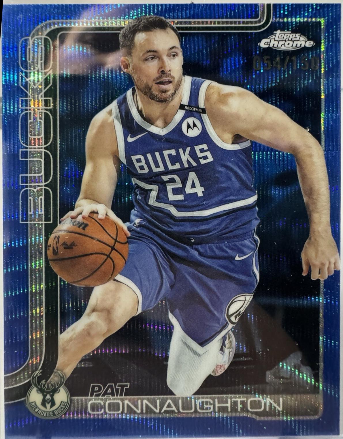 Pat Connaughton [Blue Basketball Refractor] #190