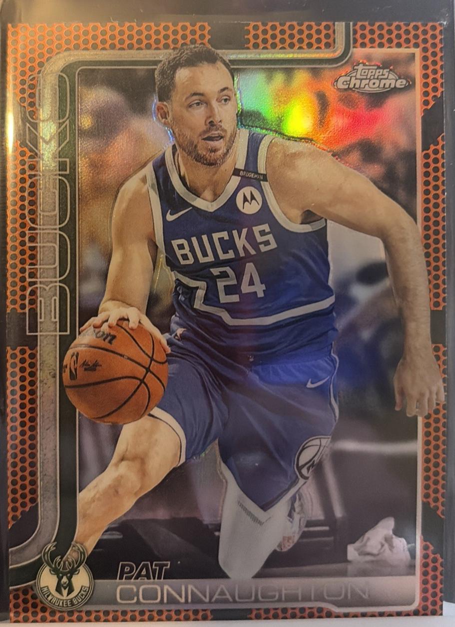 Pat Connaughton [Orange Basketball Refractor] #190