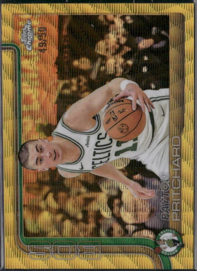 Payton Pritchard [Gold Wave Refractor] #18