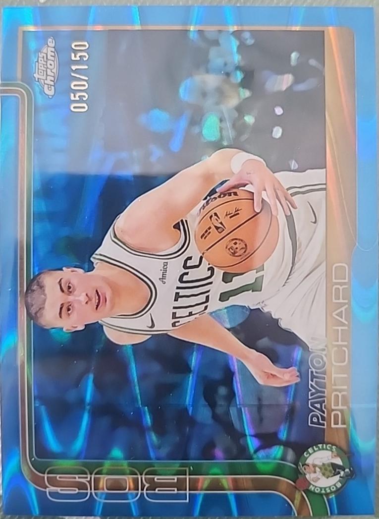Payton Pritchard [RayWave Blue Refractor] #18