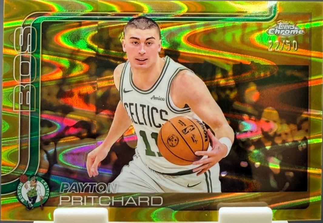 Payton Pritchard [RayWave Gold Refractor] #18