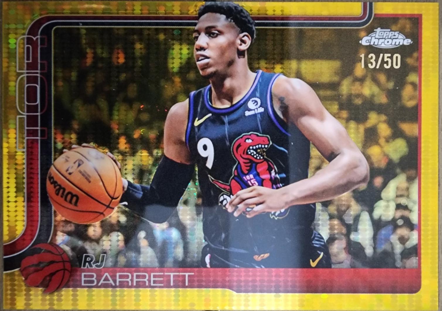 RJ Barrett [Pulsar Gold Refractor] #225
