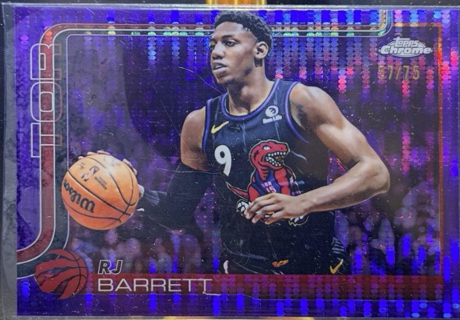 RJ Barrett [Pulsar Purple Refractor] #225