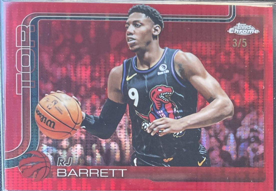 RJ Barrett [Pulsar Red Refractor] #225