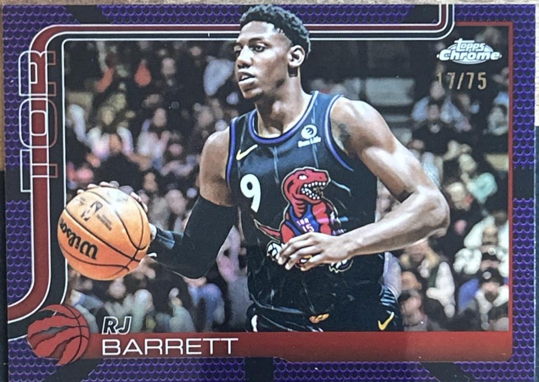 RJ Barrett [Purple Refractor] #225