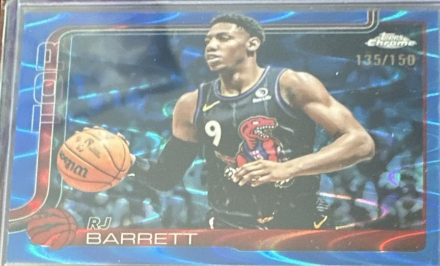 RJ Barrett [RayWave Blue Refractor] #225