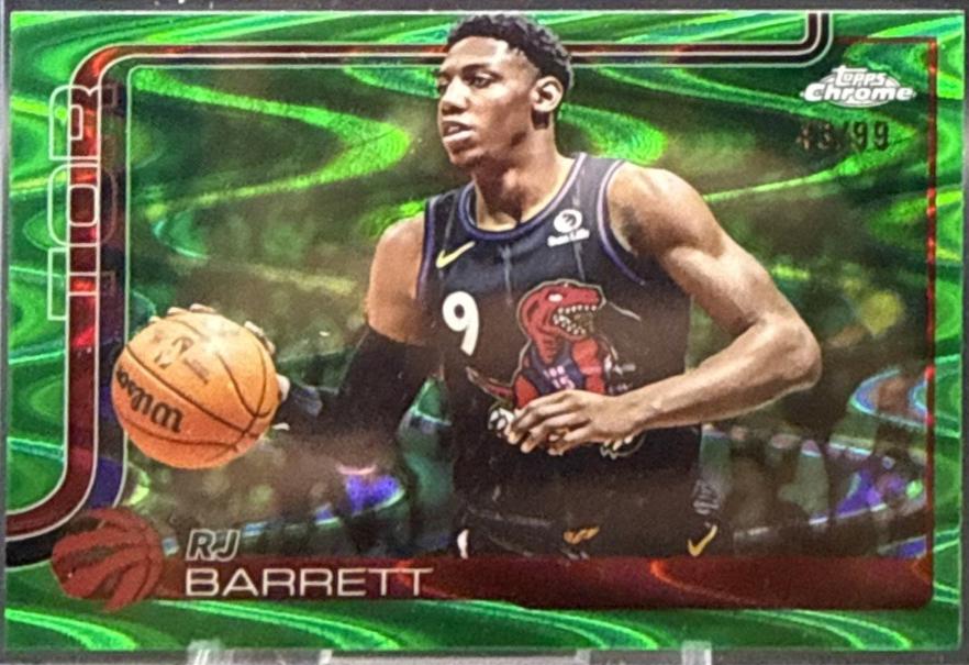 RJ Barrett [RayWave Green Refractor] #225