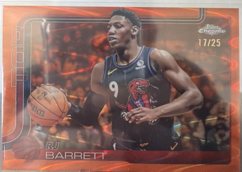 RJ Barrett [RayWave Orange Refractor] #225