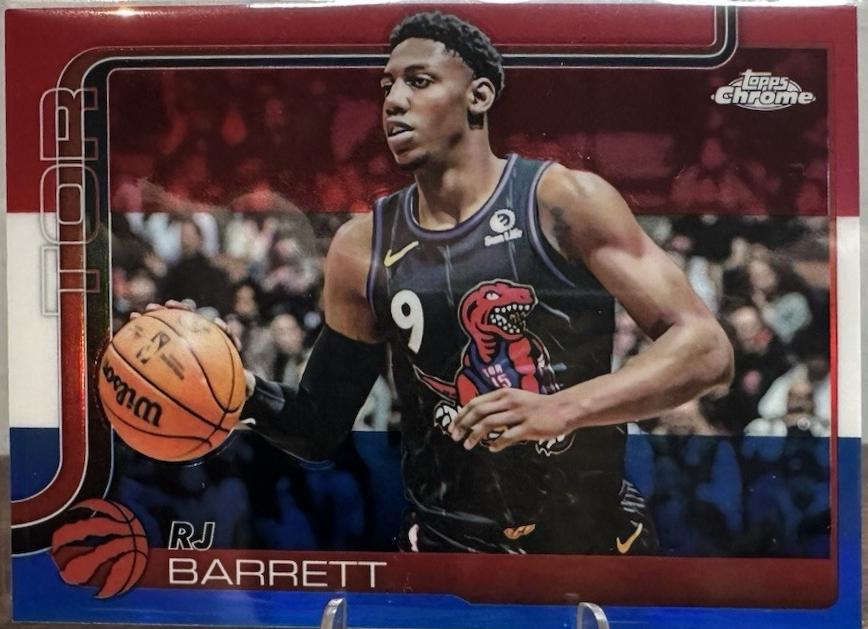 RJ Barrett [Red White Blue Refractor] #225