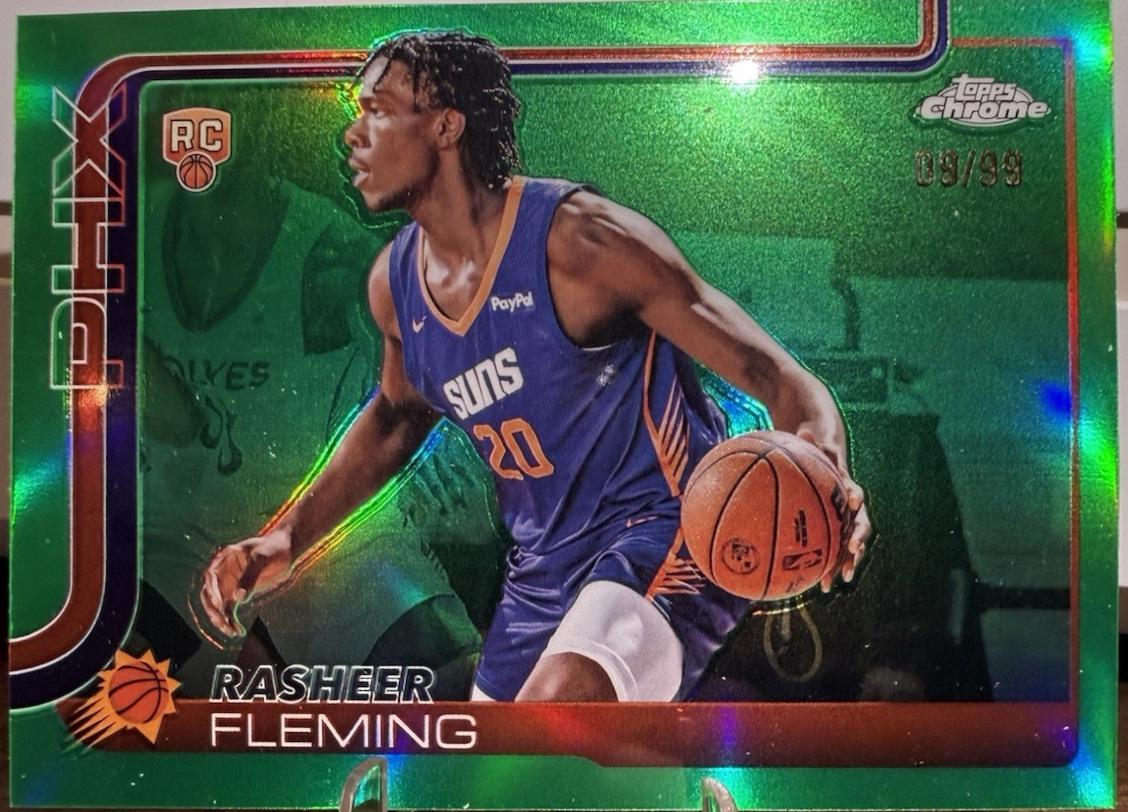 Rasheer Fleming [Green Refractor] #281