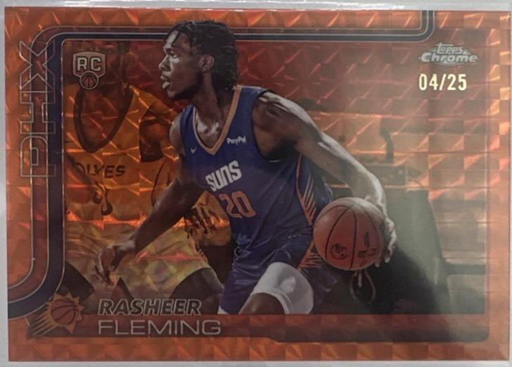 Rasheer Fleming [Orange Geometric Refractor] #281