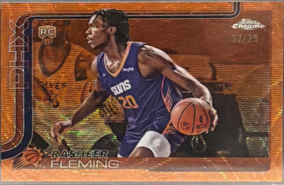 Rasheer Fleming [Orange Wave Refractor] #281