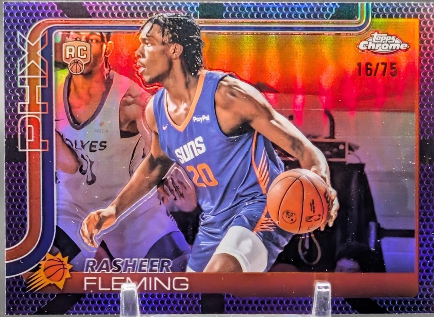 Rasheer Fleming [Purple Refractor] #281