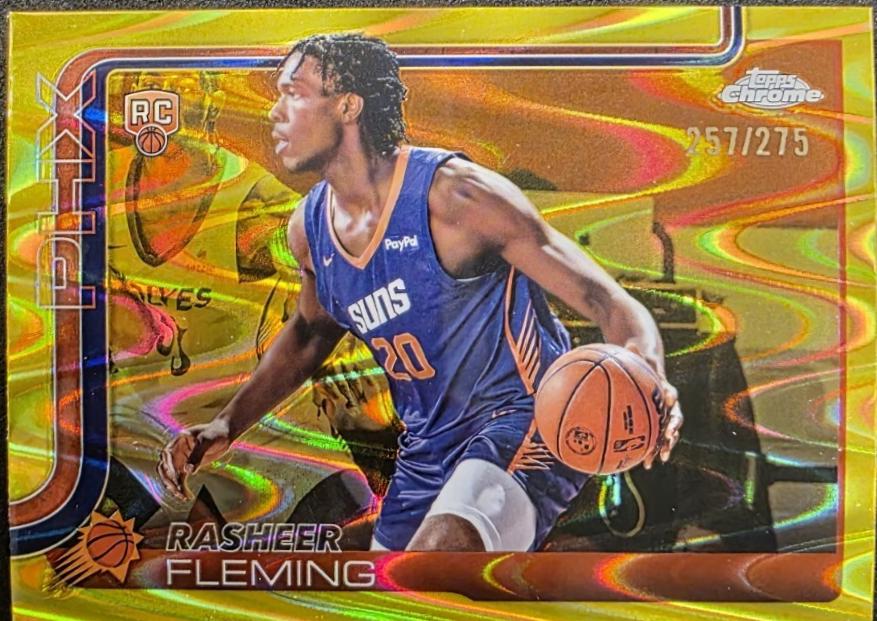 Rasheer Fleming [RayWave Yellow Refractor] #281