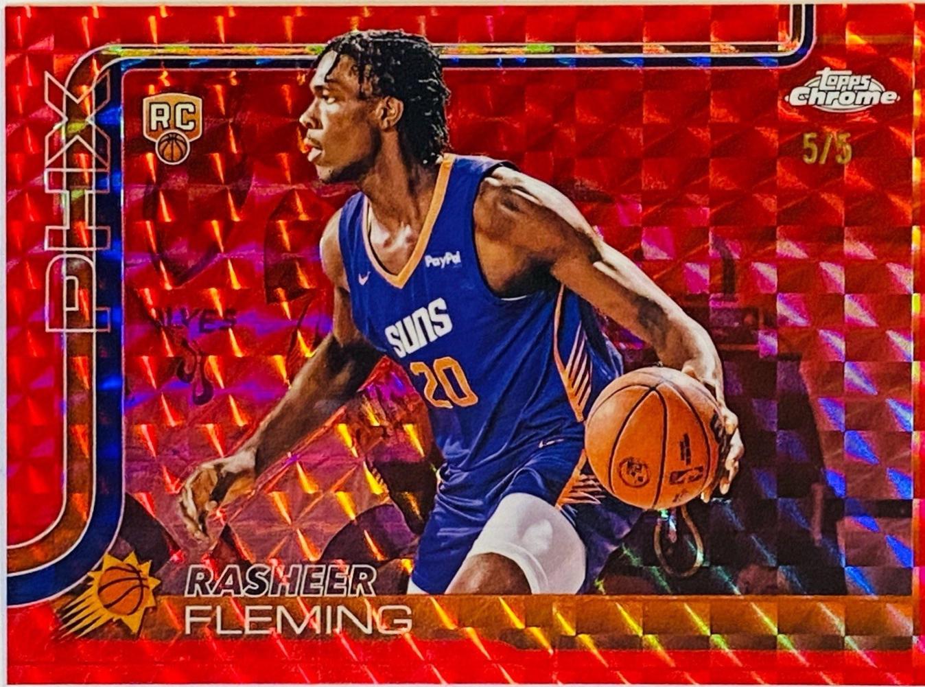 Rasheer Fleming [Red Geometric Refractor] #281