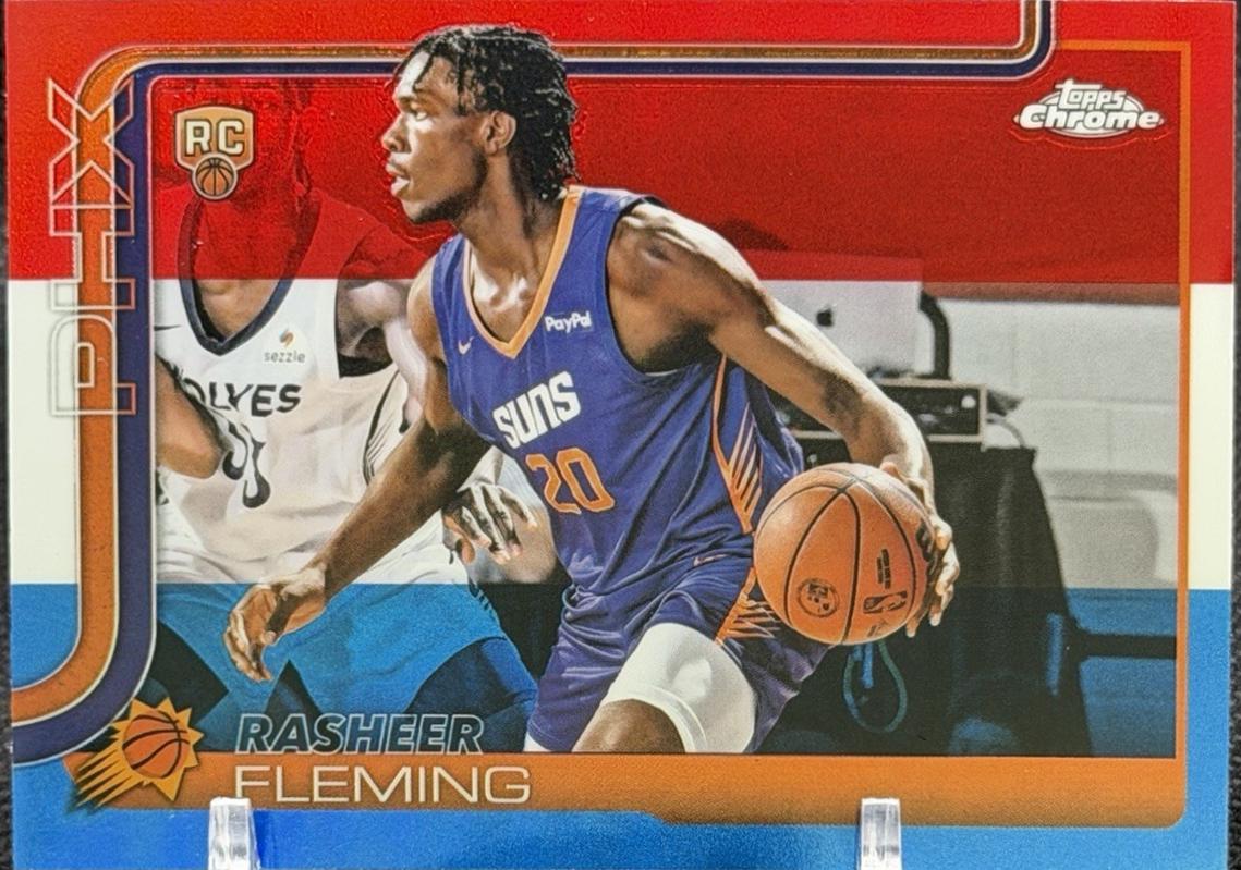 Rasheer Fleming [Red White Blue Refractor] #281