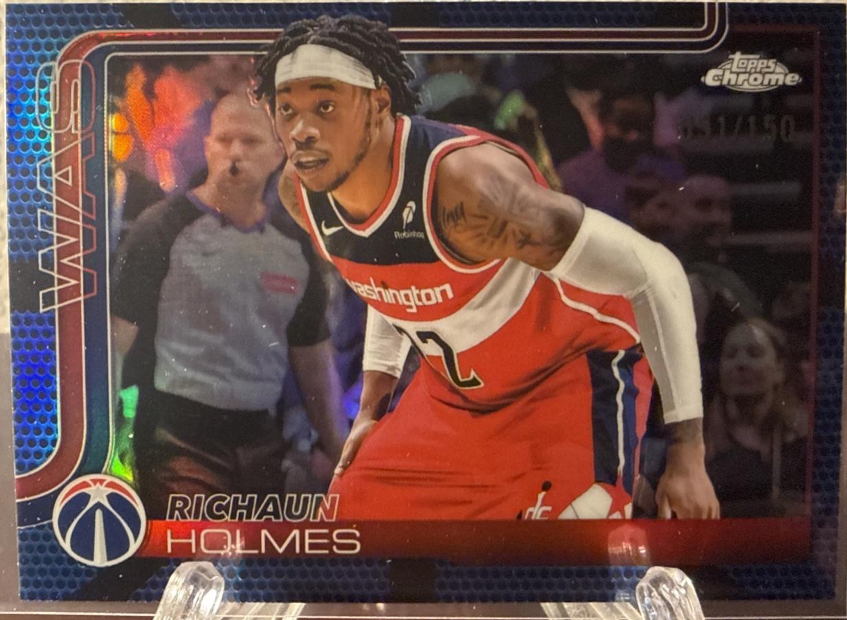 Richaun Holmes [Blue Basketball Refractor] #236