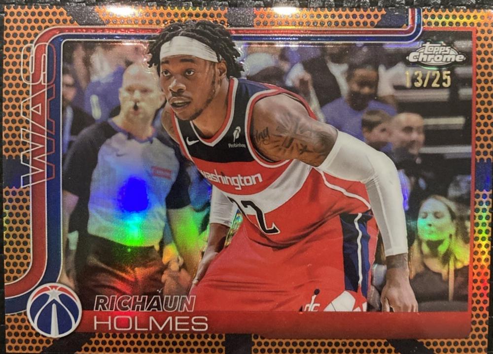 Richaun Holmes [Orange Basketball Refractor] #236