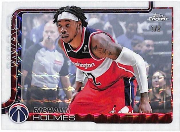 Richaun Holmes [White Geometric Refractor] #236