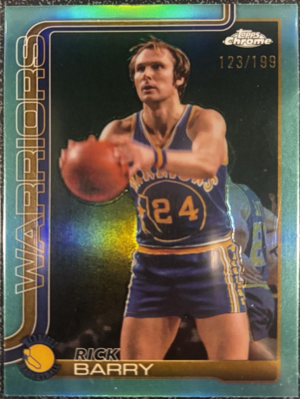 Rick Barry [Aqua Refractor] #249