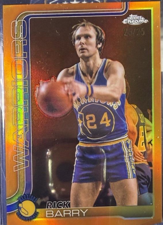 Rick Barry [Orange Refractor] #249