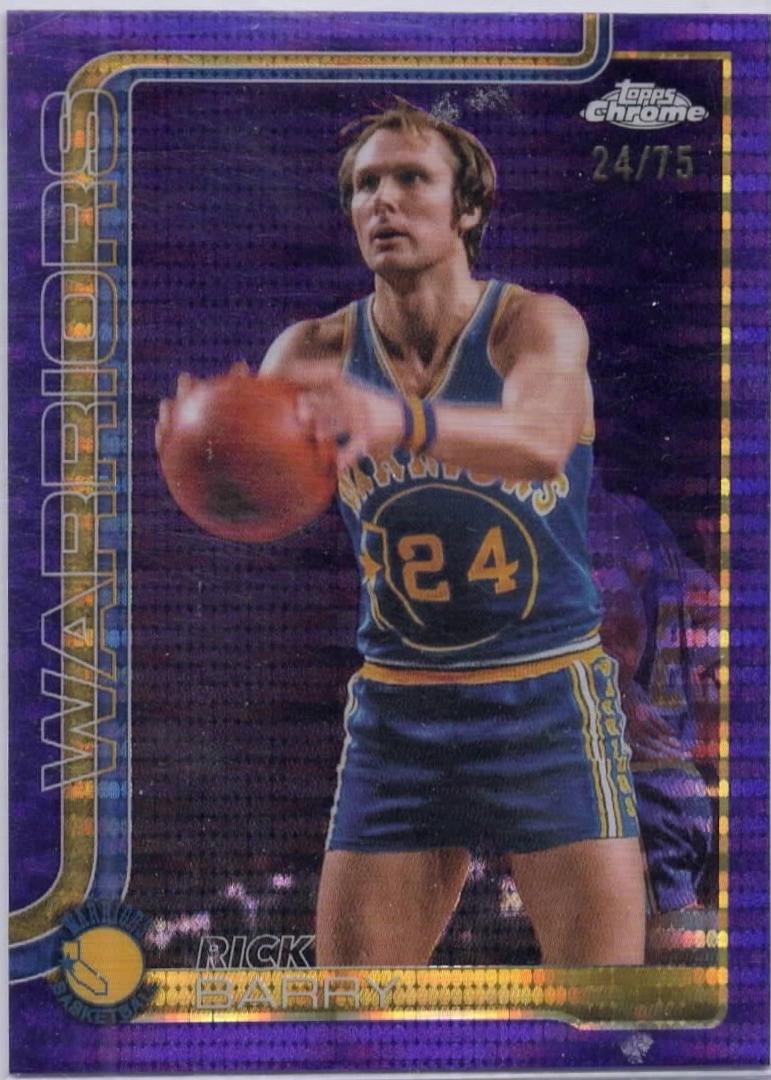 Rick Barry [Purple Refractor] #249