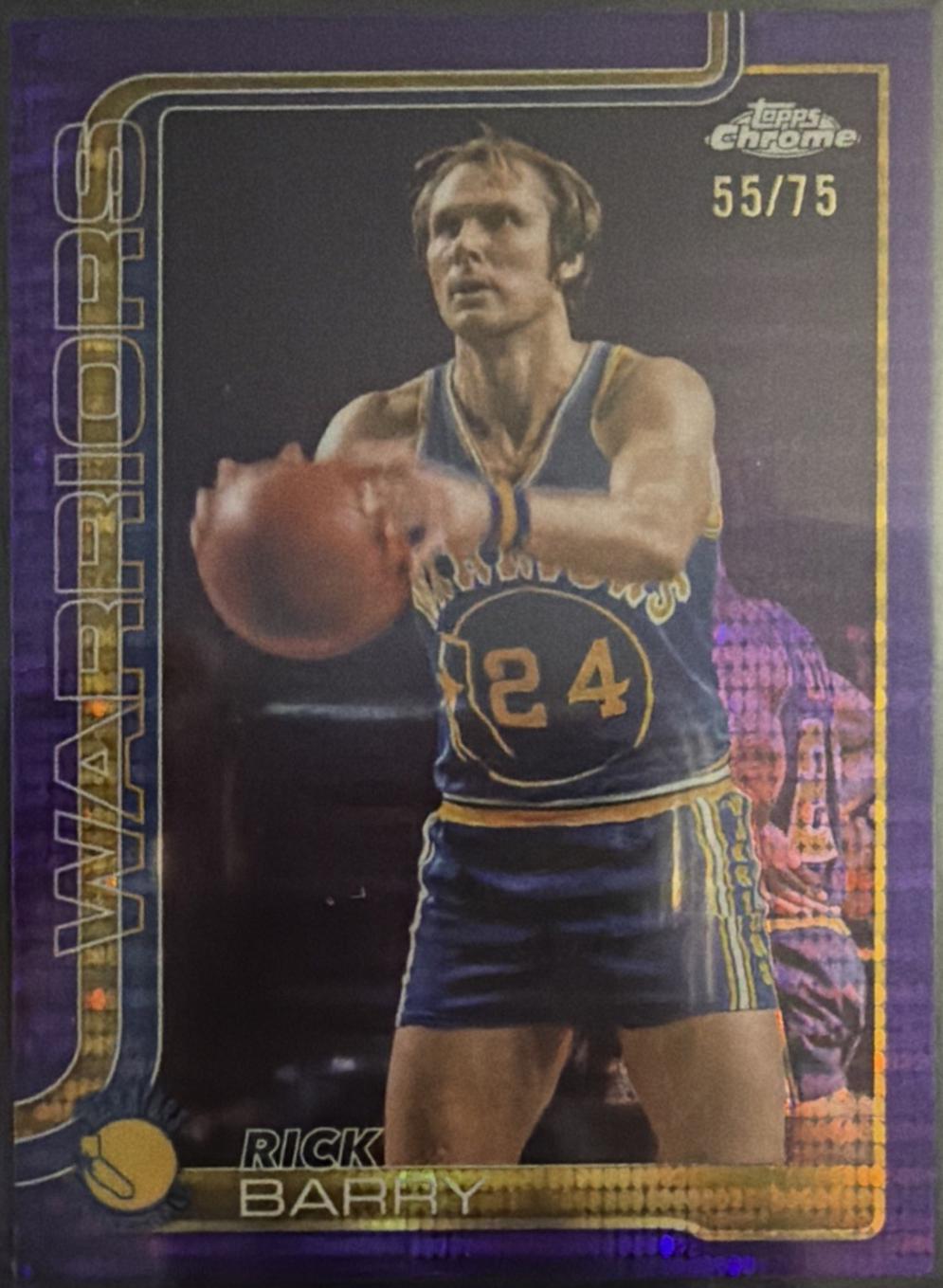 Rick Barry [Purple Wave Refractor] #249