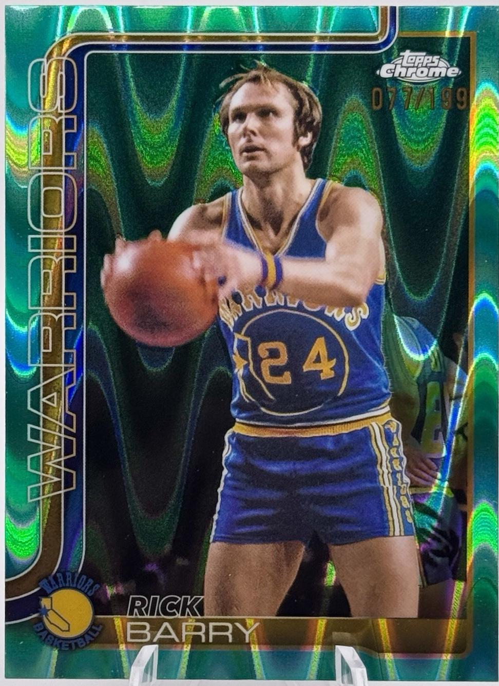 Rick Barry [RayWave Aqua Refractor] #249