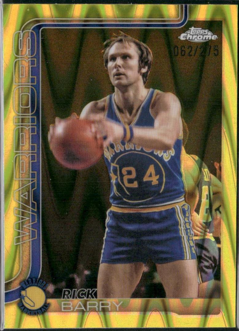 Rick Barry [RayWave Yellow Refractor] #249