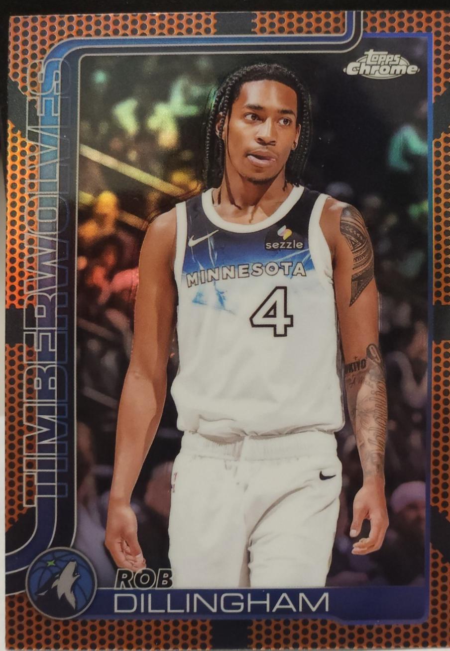 Rob Dillingham [Orange Basketball Refractor] #162