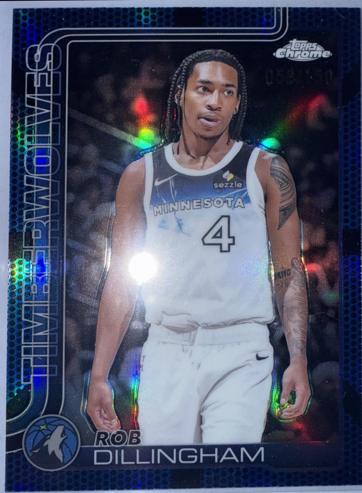 Rob Dillingham [RayWave Blue Refractor] #162