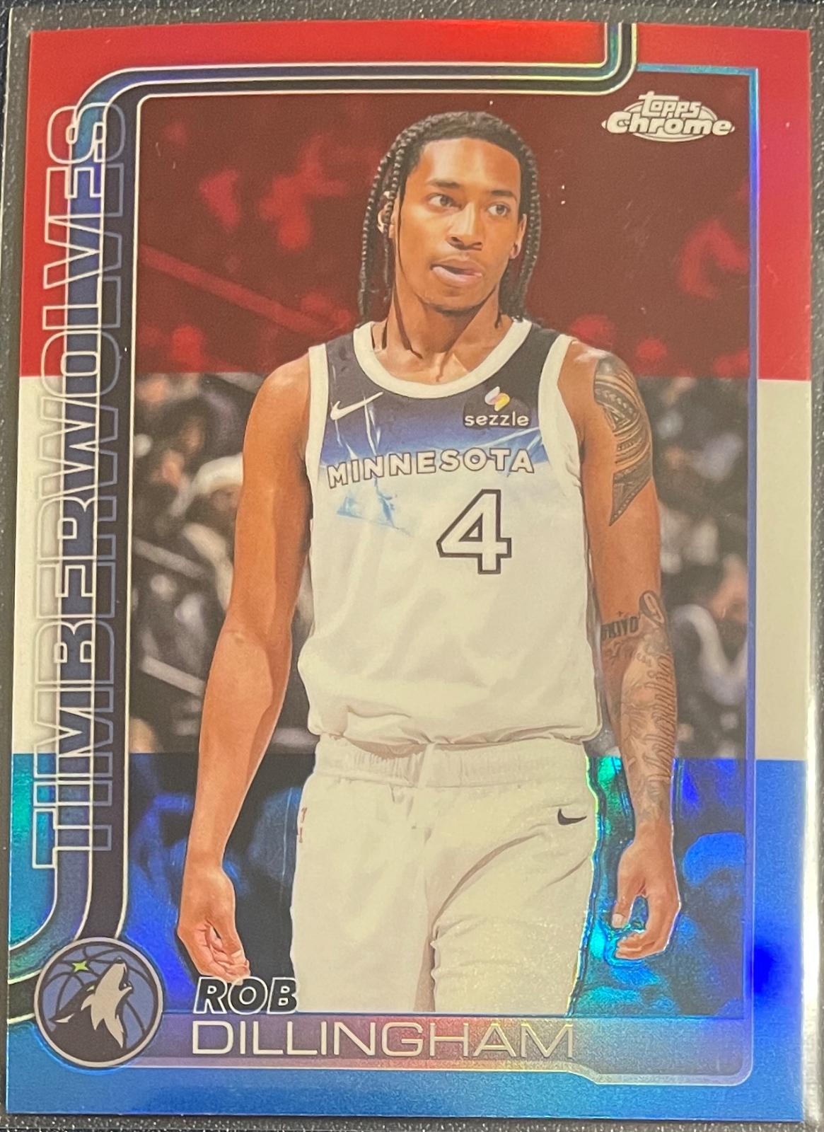 Rob Dillingham [Red White Blue Refractor] #162