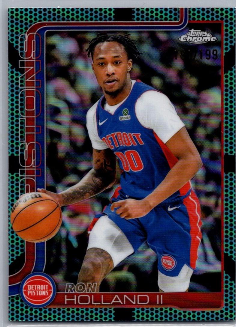 Ron Holland II [Aqua Basketball Refractor] #16