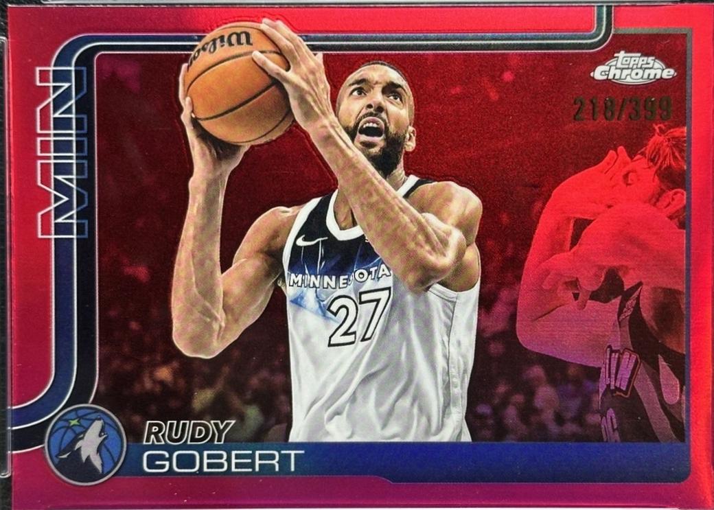 Rudy Gobert [Magenta Refractor] #165