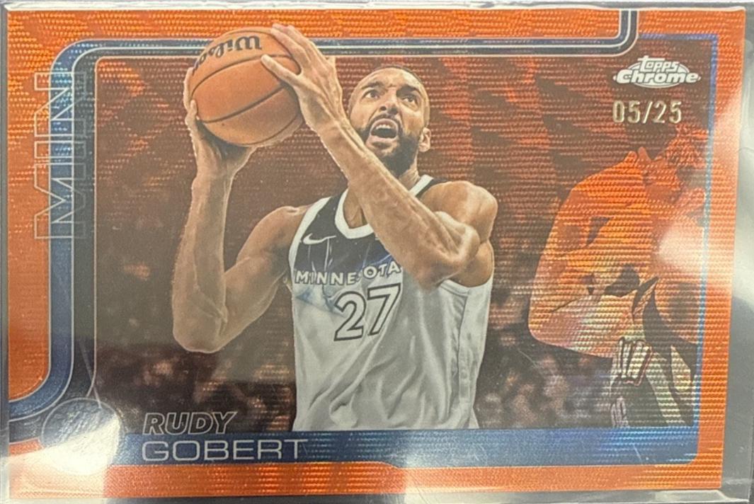 Rudy Gobert [Orange Refractor] #165
