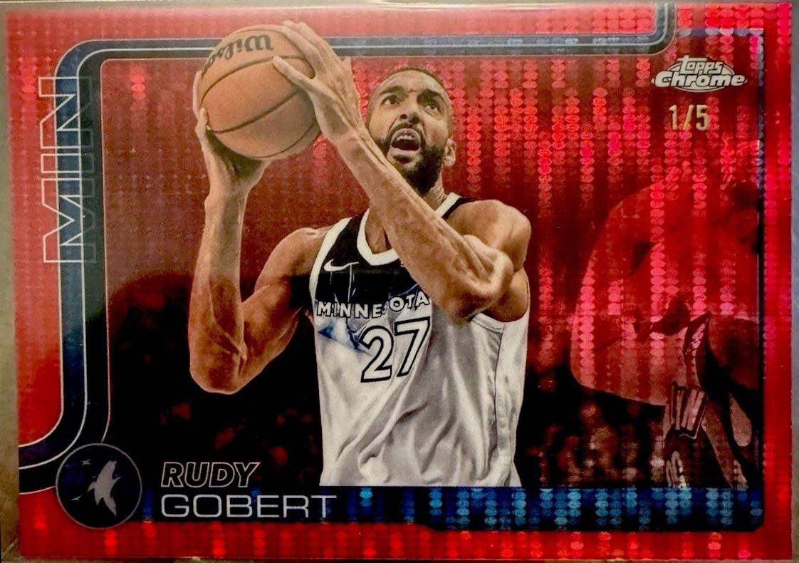 Rudy Gobert [Pulsar Red Refractor] #165