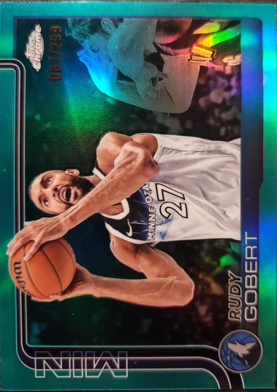 Rudy Gobert [Teal Refractor] #165