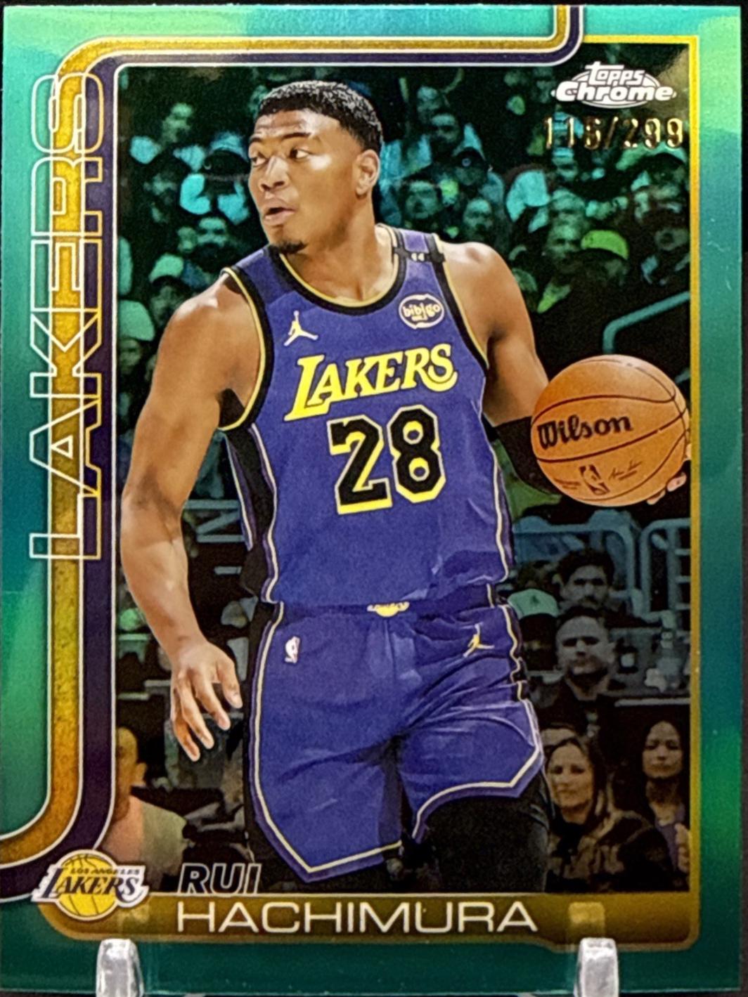 Rui Hachimura [Aqua Refractor] #148
