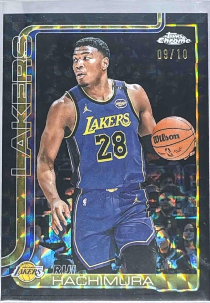 Rui Hachimura [Black Geometric Refractor] #148