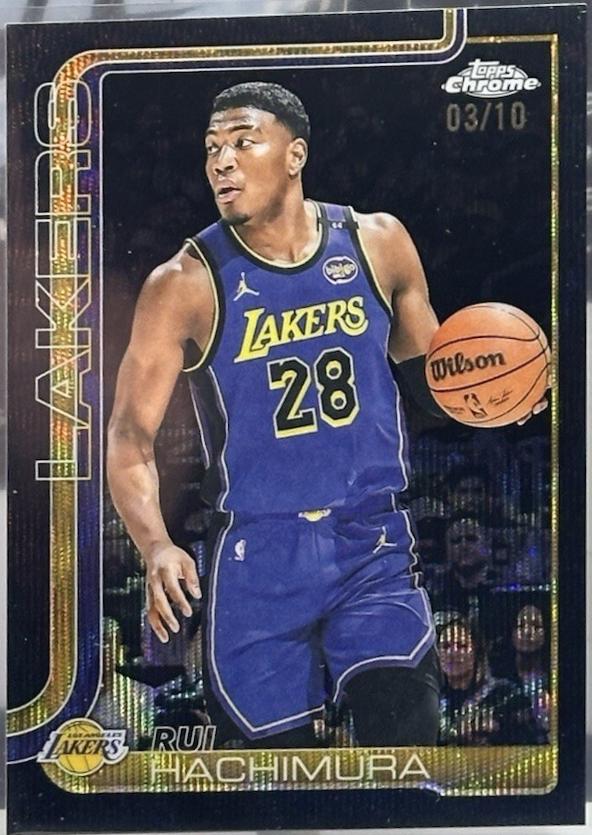 Rui Hachimura [Black Refractor] #148