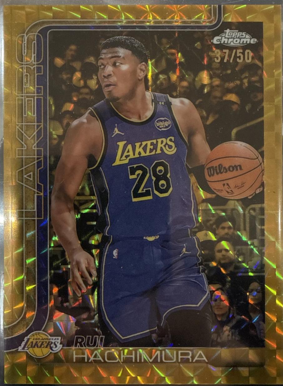 Rui Hachimura [Gold Basketball Refractor] #148
