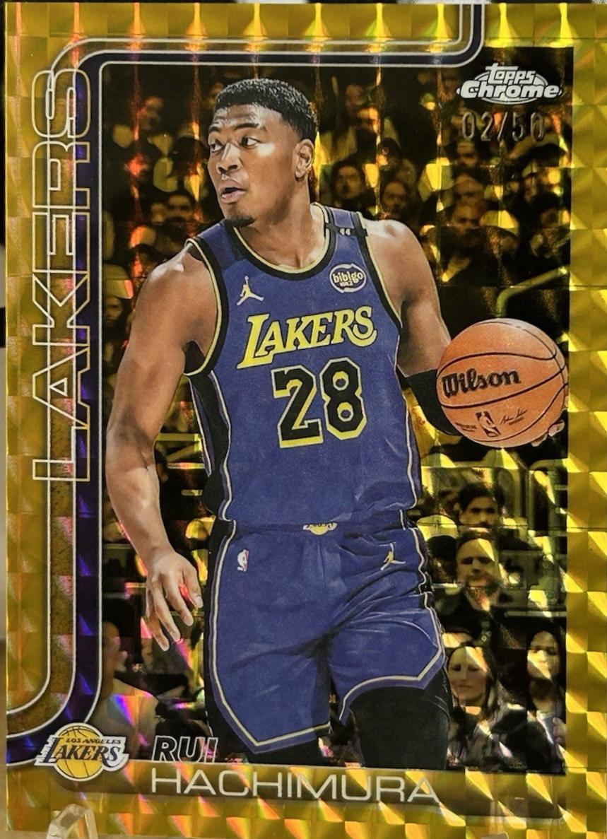 Rui Hachimura [Gold Geometric Refractor] #148
